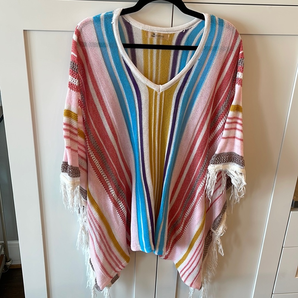 Cupshe - Multi-Color Fringe Cover Up